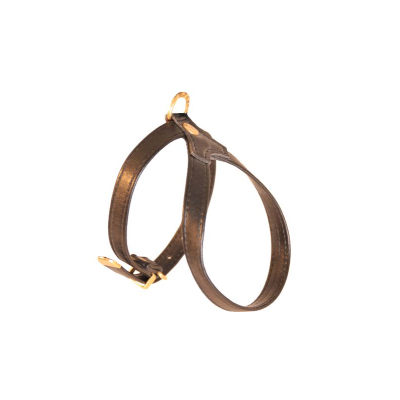 Harnais cuir marron - Simili - noir