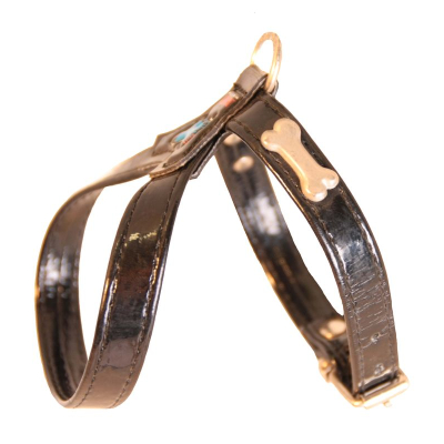 Harnais - Vernis os - marron foncé