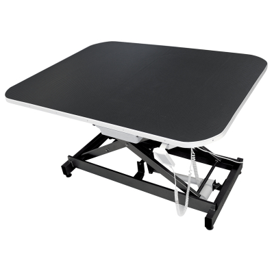 Electric massage table - WOOD - 130x100cm - black x 1