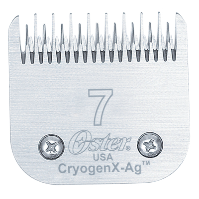 Clipper blade - Oster cryogen X-Ag - Clip system - Nr 7 - 3,2mm