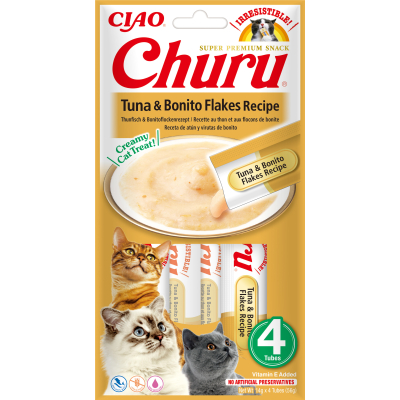 Tuna & Bonito Flake Purée for Cat x12