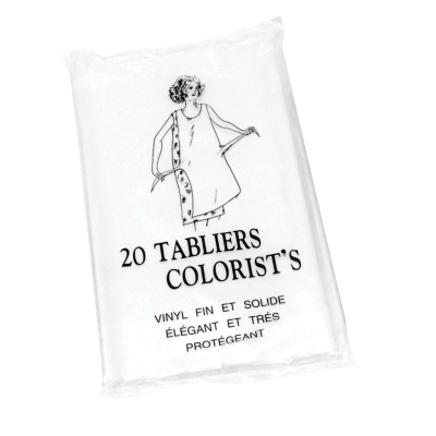 Protective aprons vinyls - Set of 20
