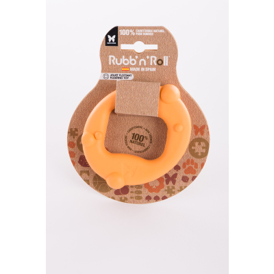 Floating Rubb'n'Roll Toy - Orange Ring - 10x6 cm