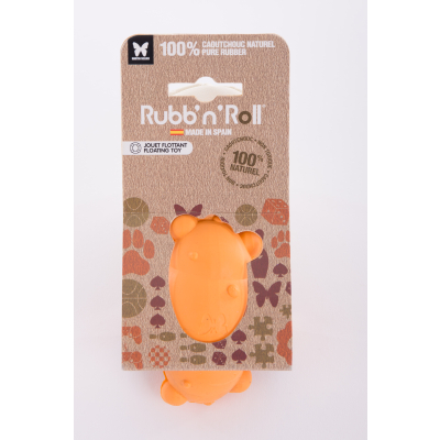 Floating Rubb'n'Roll Toy - Orange Cluster - 10 cm