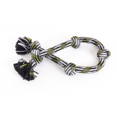 Dog toy - 5-knot camouflage rope