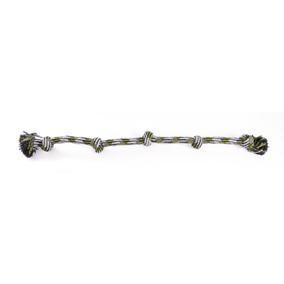 Dog toy - 5-knot camouflage rope