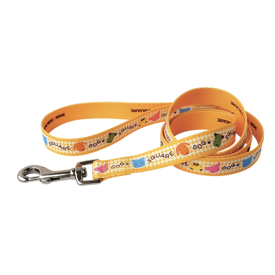 Laisse en nylon - Circus - 1m20 - 1.5cm - jaune 1