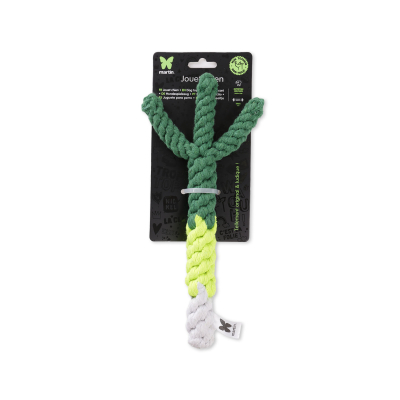 Rope toy leek - 27,5 x 8,5 x 2,5 cm