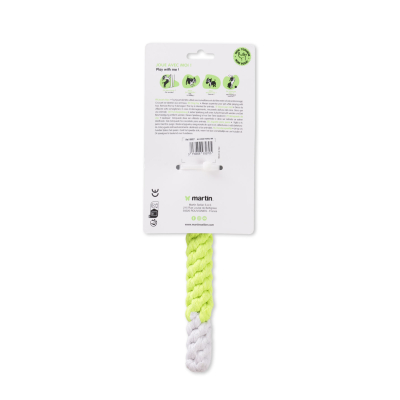 Rope toy leek - 32 x 13,5 x 2,5 cm