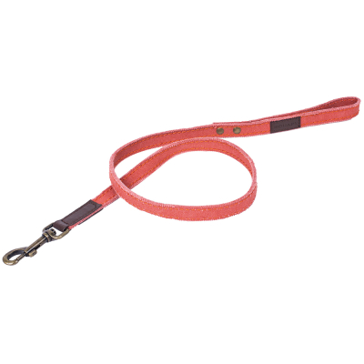 Laisse fantaisie Vintage orange - 100 x 2,0 cm