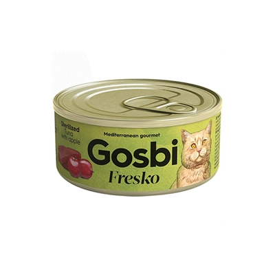 Fresko Cat Sterilized Tuna with apple 70 gr Batch of 32