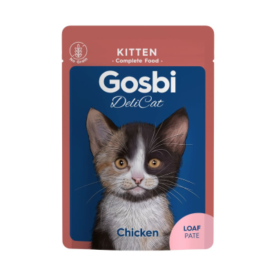Gosbi delicat kitten chicken loaf 70 g x 16