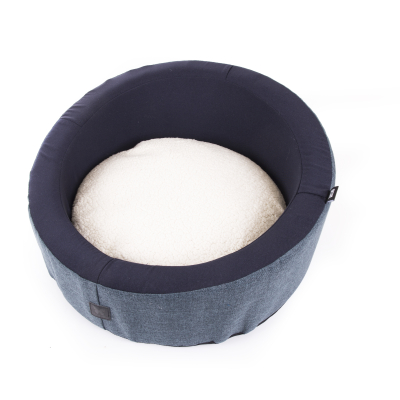 Corbeille ronde - Guest House - T57 - bleu x 1