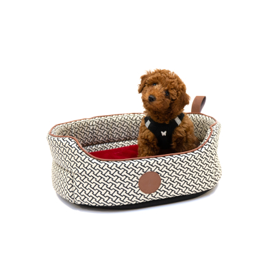 Corbeille ovale pour chien - Avenue Montaigne - Lot de 5