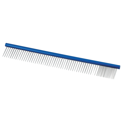 Peigne métal de finition pour toilettage de chat et chien - Vivog - Longueur 30 cm