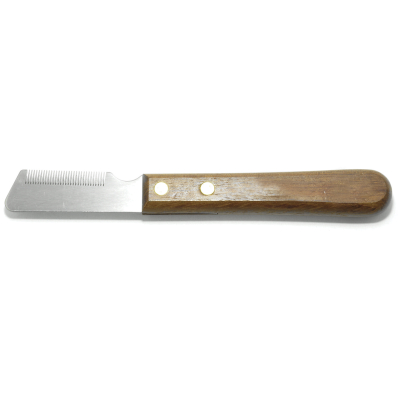 Trimmer à épiler les chiens - bois - Vivog - Gaucher - 33 dents - fin