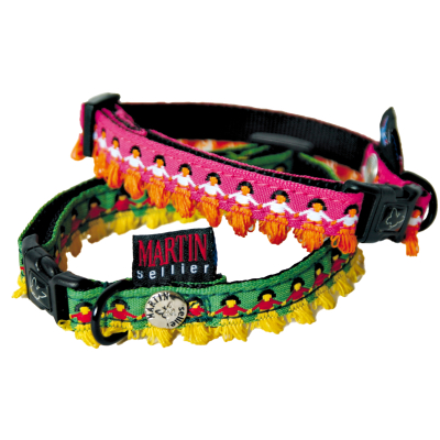 Collier pour chien - Dancing Queen vert