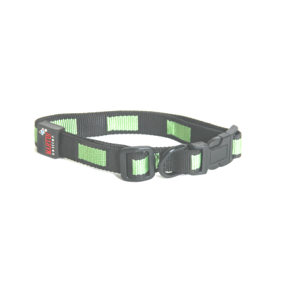 Nylon Collar - Matrix - 20-40 - Green 1