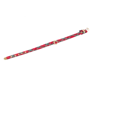 Collier écossais - Benton - <35cm - 1.2cm - rouge 1
