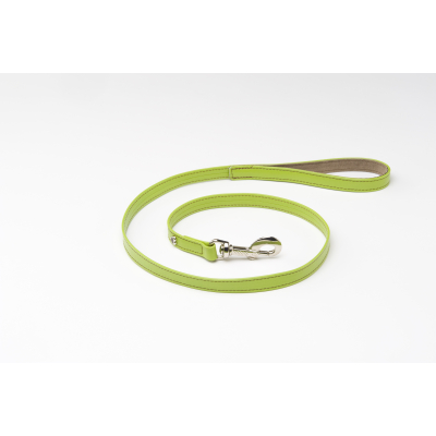 Laisse en cuir - Citadine - M - vert 1