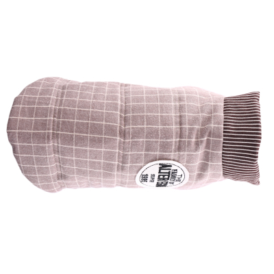 Reversible Dog Coat - Casual Denim Stripes - S - 26cm