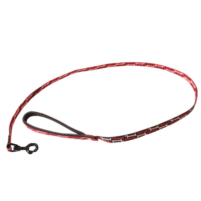 Nylon lead - Clepsy - 1.20m - Red x 1