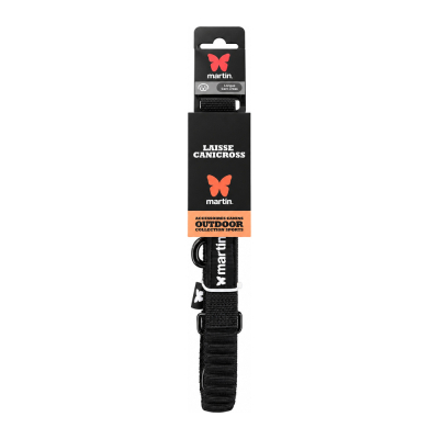 Laisse canicross en nylon - Outdoor - 1m45 - 2.5cm x 1