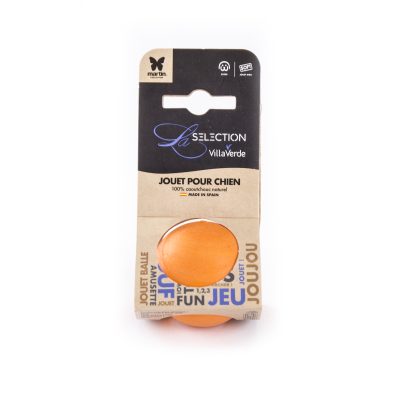 Balle flottante et tendre en caoutchouc - Rubb'n'Soft -  S - 5cm - orange 1