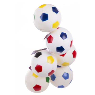 Set of 6 Footballs - 10 cm