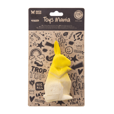 Latex Toy - Origami Collection - Rabbit - Yellow
