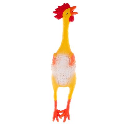 Latex chicken toy 38 cm