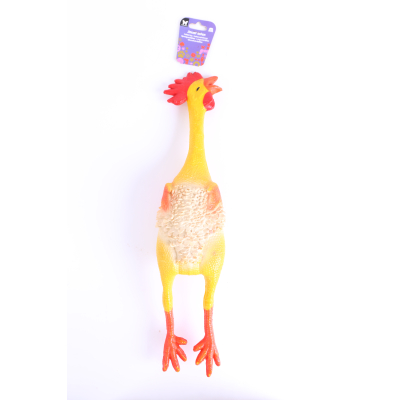 Latex chicken toy 38 cm