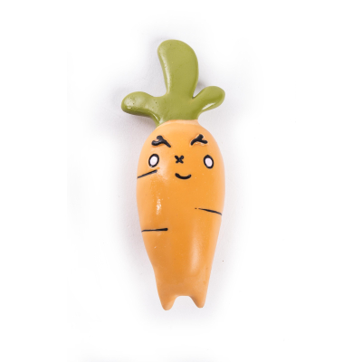 Latex carrot toy for dogs