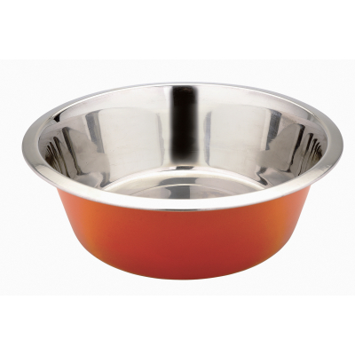 Bowl stainless - Orange - diam 11cm - 0.24 liter