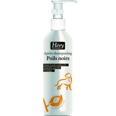 Après shampooing pour chien à  poils noirs - Héry revente