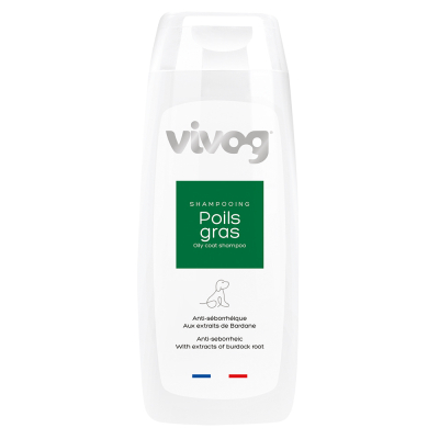 Dog professionnal shampoo - Oily coat - Anti odors - Vivog