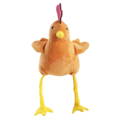 Plush toy for dogs - Orange rooster