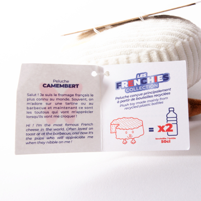 Plush toy for dog - Camembert