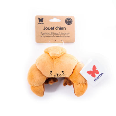 Plush toy for dog - Croissant