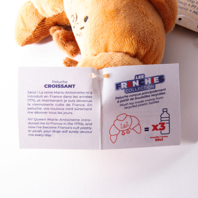 Plush toy for dog - Croissant