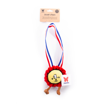Plush toy for dog - Medal
