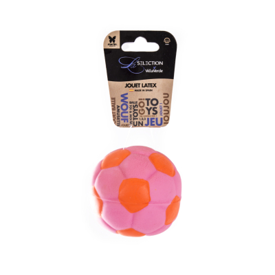 Latex football - pink/orange 1