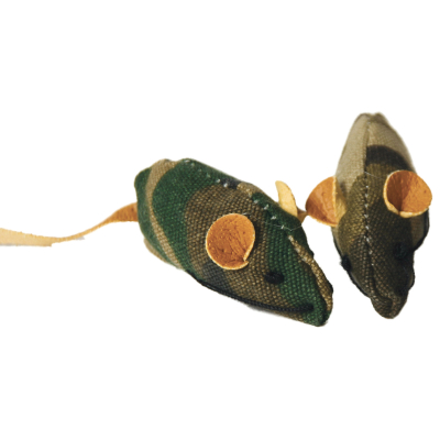 Set of cat toys - camouflage mice