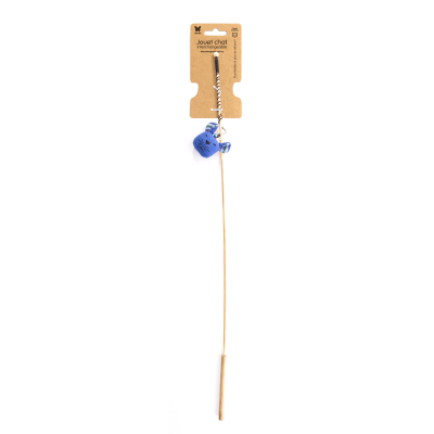 Cat toy - Fishing rod - cat head x12