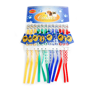 Set of nylon necklaces - x12 - Flowers - multicolour 12