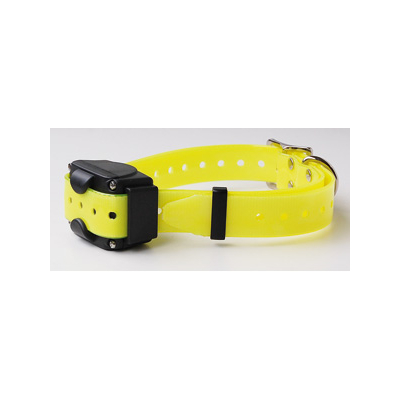 Additional collar for CANICOM 800, 1500 and 1500PRO - fluorescent yellow strap