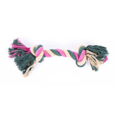 Corde 2 nœuds - Classique - 19cm - multicolore x 4