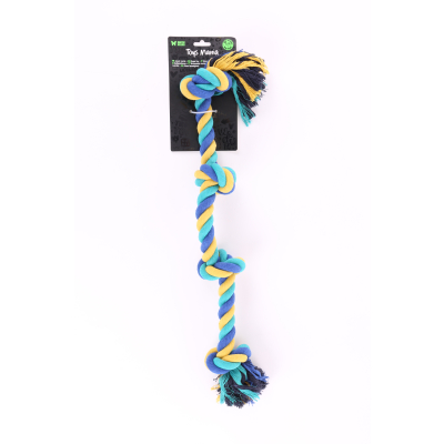 Dog Toy - Pack of 4 Four-Knot Ropes