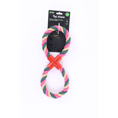 Dog toy - Pack of 4 Super 8 ropes