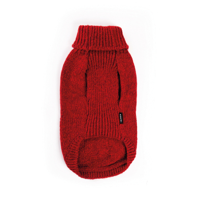 Pull en maille - Pull en maille Rock - XXXS - Rouge